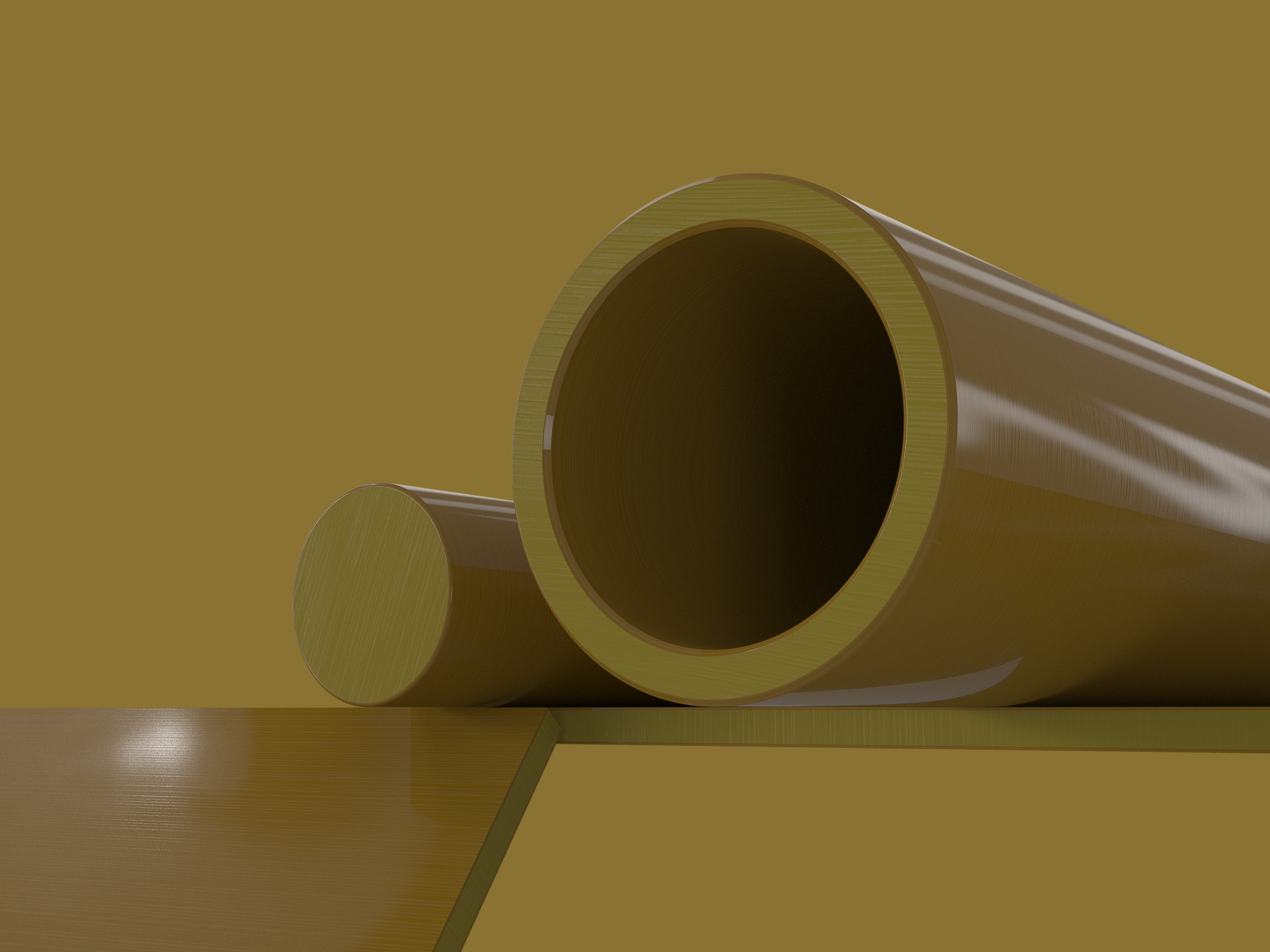 Duratron® T4503 PAI plastic stock shapes